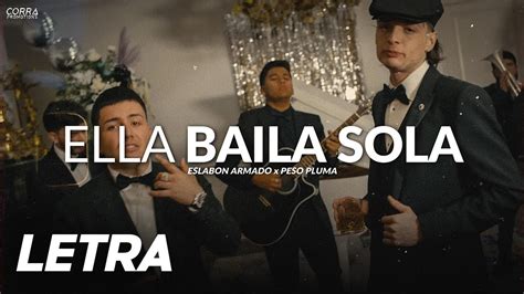 ella baila sola letra